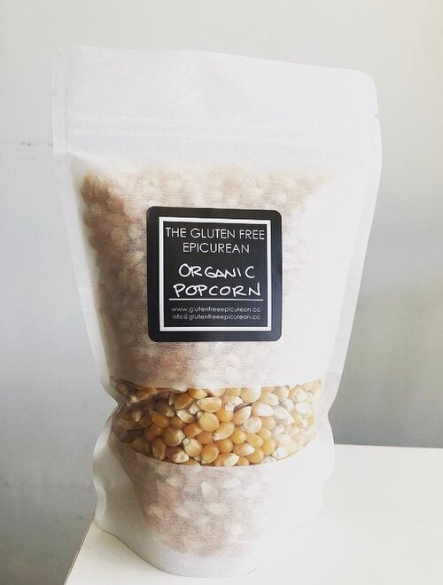 Organic Popping Corn (450g) Gluten Free Epicurean